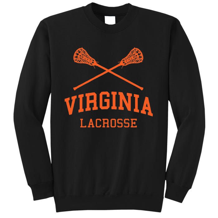 Virginia Lacrosse Vintage Lax Weathered Sweatshirt