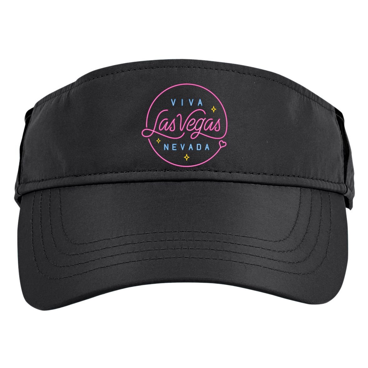 Viva Las Vegas Nevada Gift Adult Drive Performance Visor