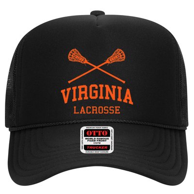 Virginia Lacrosse Vintage Lax Weathered Trucker Hat