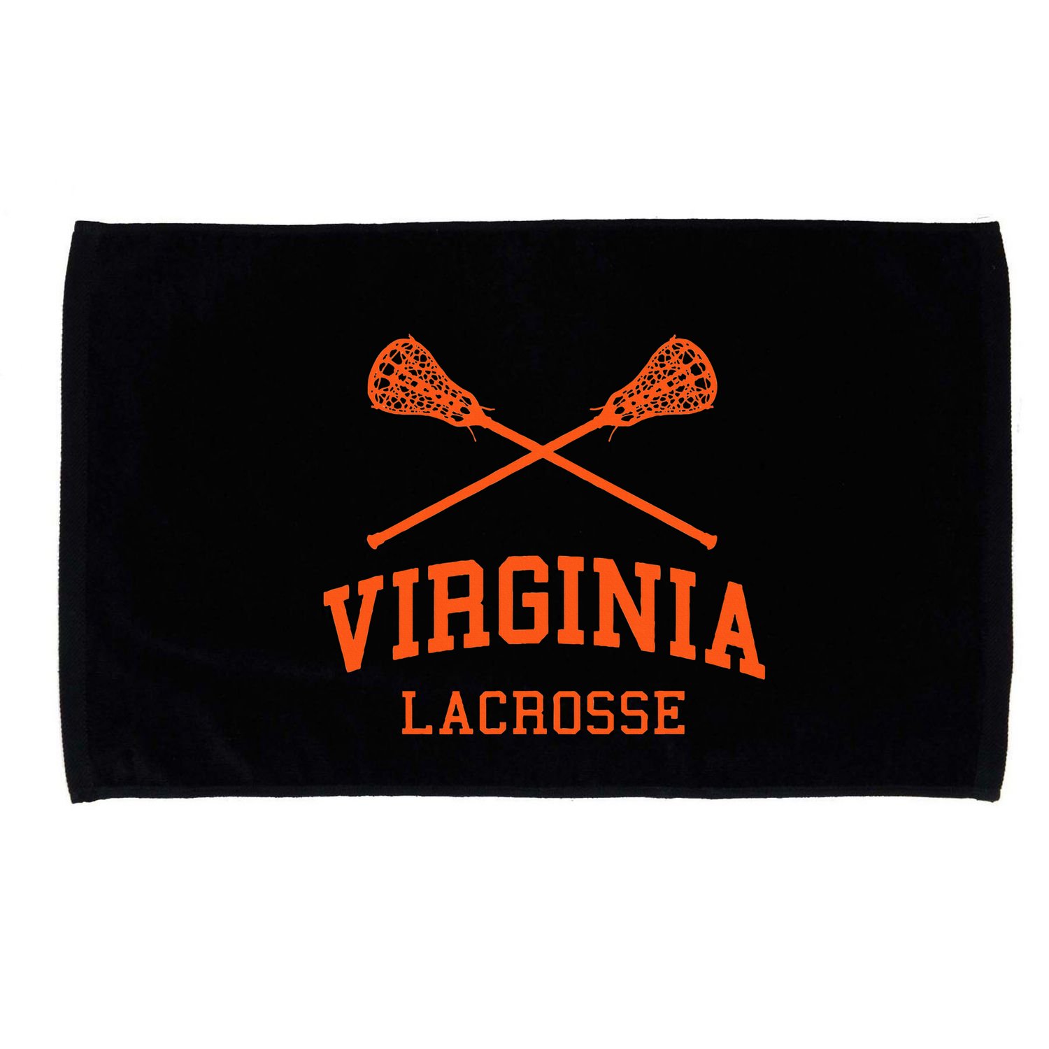 Virginia Lacrosse Vintage Lax Weathered Microfiber Hand Towel