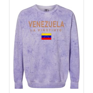 Venezuela La Vinotinto Team Colorblast Crewneck Sweatshirt