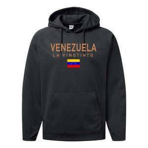 Venezuela La Vinotinto Team Performance Fleece Hoodie