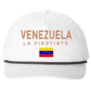 Venezuela La Vinotinto Team Snapback Five-Panel Rope Hat