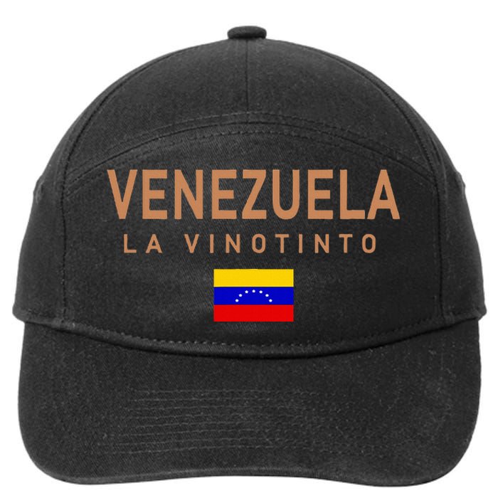 Venezuela La Vinotinto Team 7-Panel Snapback Hat