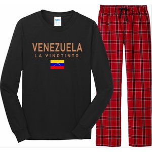 Venezuela La Vinotinto Team Long Sleeve Pajama Set