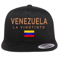 Venezuela La Vinotinto Team Flat Bill Trucker Hat