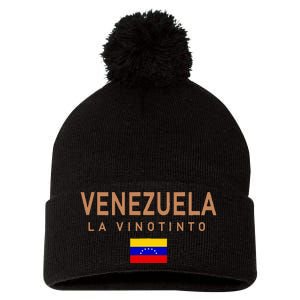 Venezuela La Vinotinto Team Pom Pom 12in Knit Beanie