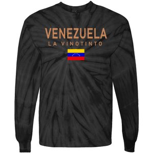 Venezuela La Vinotinto Team Tie-Dye Long Sleeve Shirt