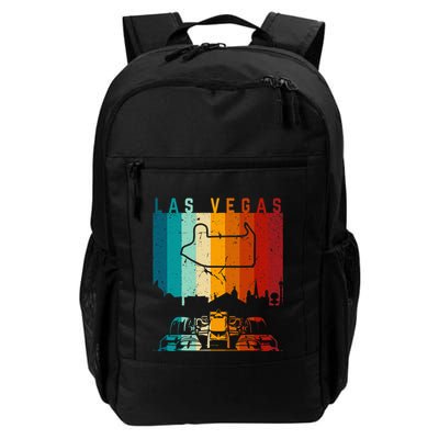 Vintage Las Vegas Formula Racing Track Circuit Fan Backpack