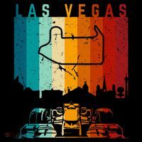 Vintage Las Vegas Formula Racing Track Circuit Fan Button