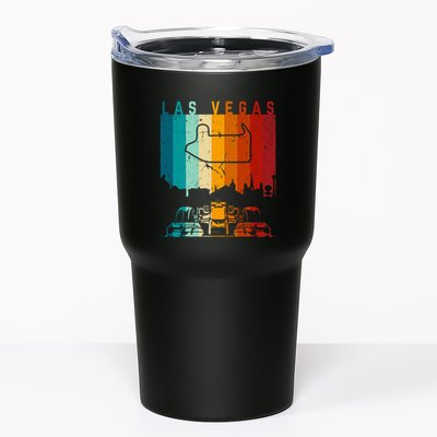 Vintage Las Vegas Formula Racing Track Circuit Fan Tumbler