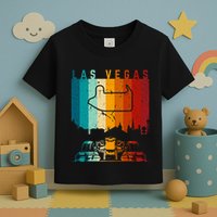 Vintage Las Vegas Formula Racing Track Circuit Fan Toddler T-Shirt