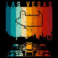 Vintage Las Vegas Formula Racing Track Circuit Fan Toddler T-Shirt