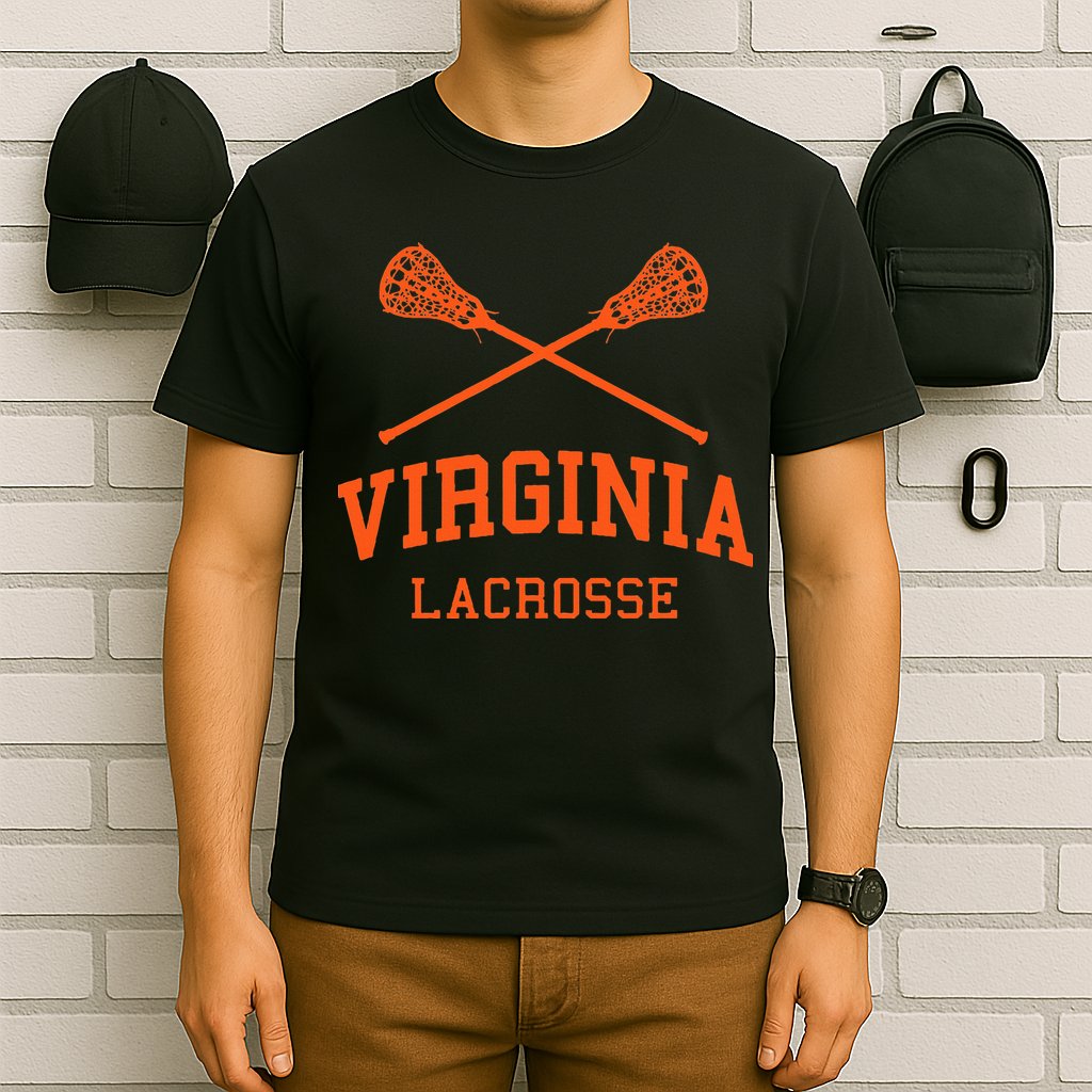 Virginia Lacrosse Vintage Lax Weathered T-Shirt