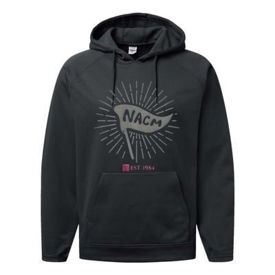 Vertical Logo Performance Fleece Hoodie