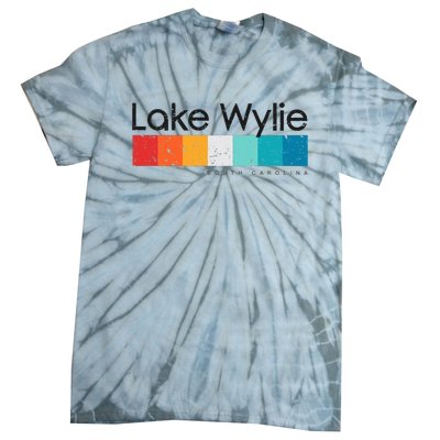 Vintage Lake Wylie Sc South Carolina Usa Retro Design Tie-Dye T-Shirt