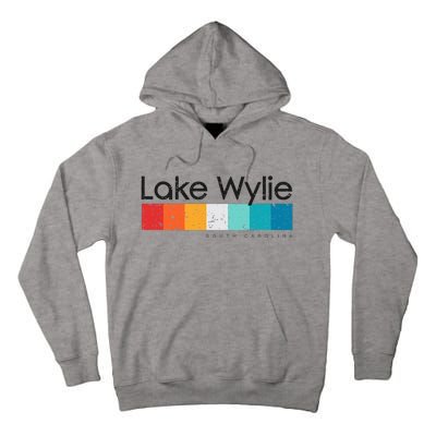 Vintage Lake Wylie Sc South Carolina Usa Retro Design Tall Hoodie