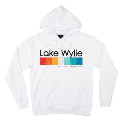 Vintage Lake Wylie Sc South Carolina Usa Retro Design Hoodie