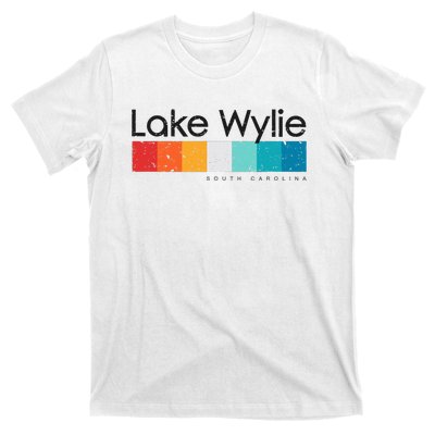 Vintage Lake Wylie Sc South Carolina Usa Retro Design T-Shirt