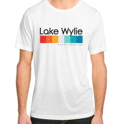 Vintage Lake Wylie Sc South Carolina Usa Retro Design Adult ChromaSoft Performance T-Shirt