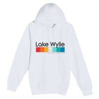 Vintage Lake Wylie Sc South Carolina Usa Retro Design Premium Pullover Hoodie