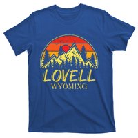 Vintage Lovell Wyoming WY Mountains Hike Hiking Souvenir T-Shirt