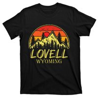 Vintage Lovell Wyoming WY Mountains Hike Hiking Souvenir T-Shirt