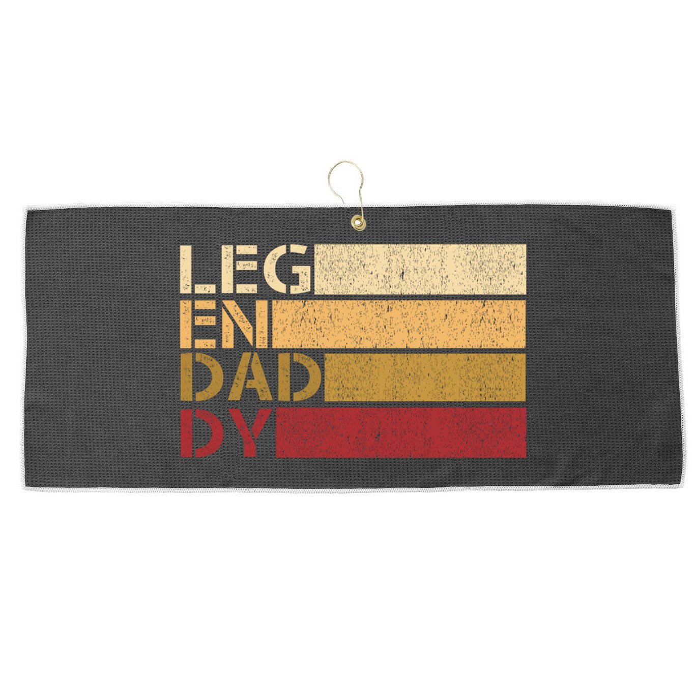 Vintage Legendaddy Worlds Coolest Dad Fathers Day Gift Cool Gift Large Microfiber Waffle Golf Towel