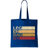 Vintage Legendaddy Worlds Coolest Dad Fathers Day Gift Cool Gift Tote Bag