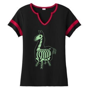 Victory Llama XRay Ladies Halftime Notch Neck Tee