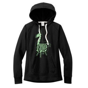 Victory Llama XRay Women's Fleece Hoodie