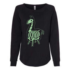 Victory Llama XRay Womens California Wash Sweatshirt