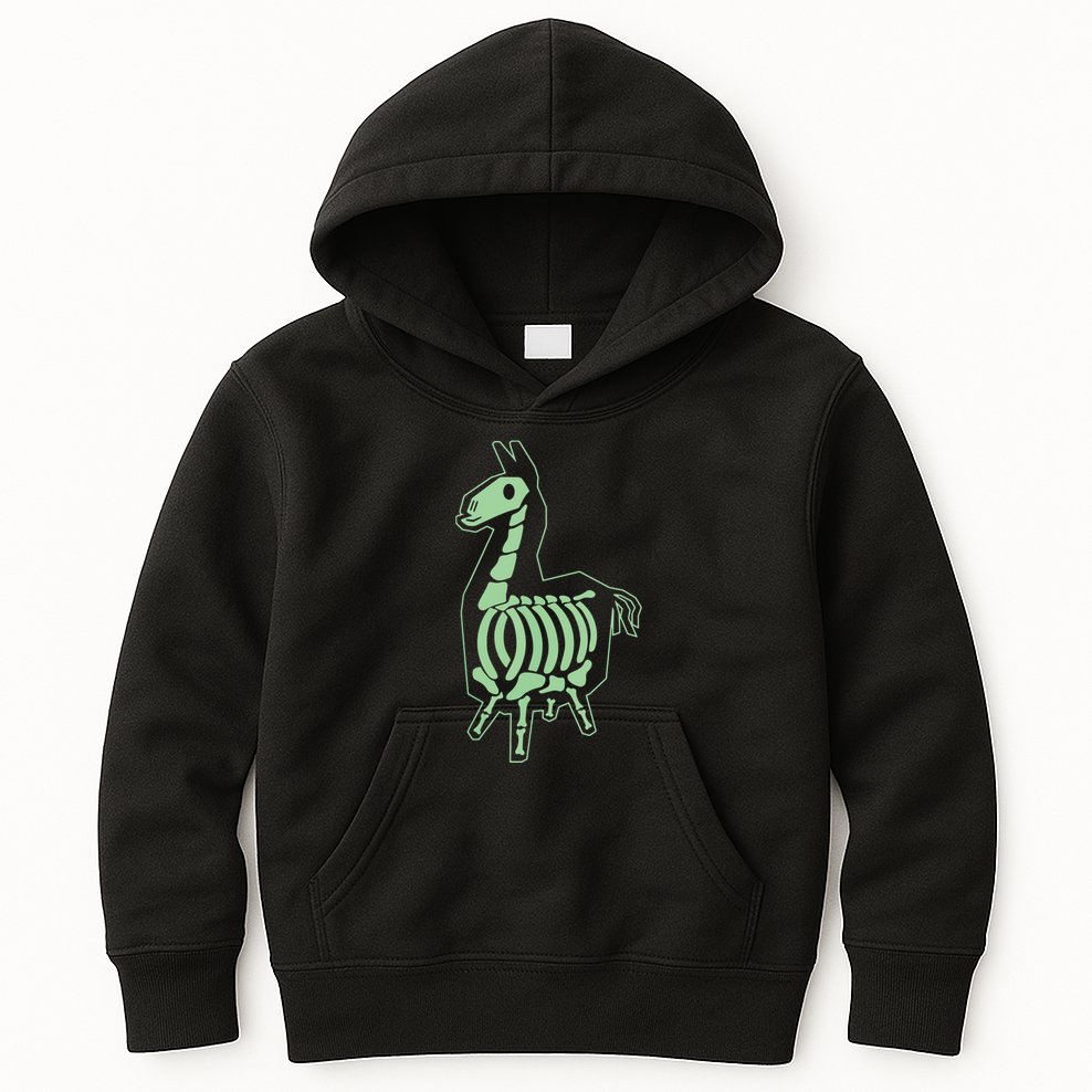 Victory Llama XRay Kids Hoodie