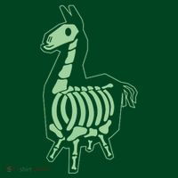 Victory Llama XRay T-Shirt