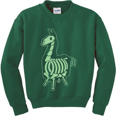 Victory Llama XRay Kids Sweatshirt