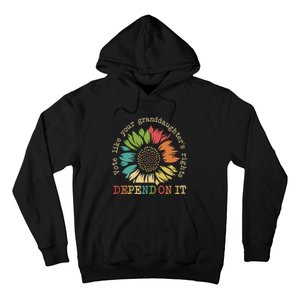 Vote Like Your Granddaughters Rights Depend On It Gift Hoodie