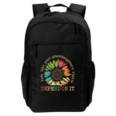 Vote Like Your Granddaughters Rights Depend On It Gift Daily Commute Backpack