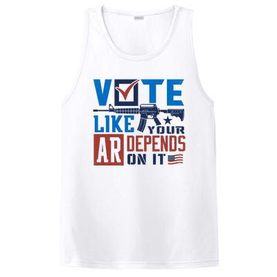 Vote Like Your Ar Depends On It Us Ar Rifle Gun PosiCharge Competitor Tank