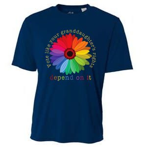 Vote Like Your GranddaughterS Rights Depend On It Cooling Performance Crew T-Shirt