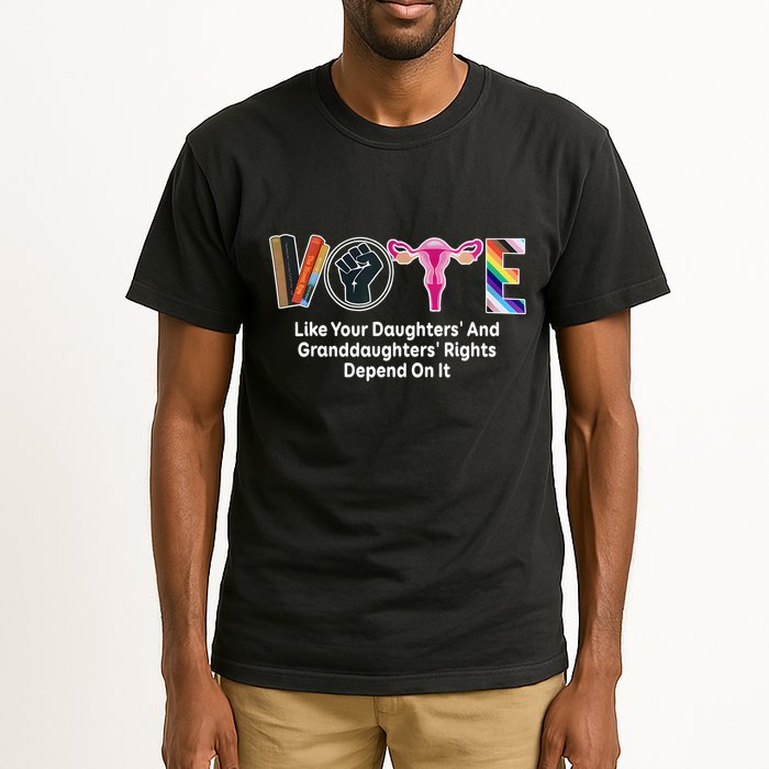 Vote Like Your Daughters And Granddaughters Rights Depend Tall T-Shirt