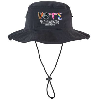 Vote Like Your Daughters And Granddaughters Rights Depend Bucket Hat