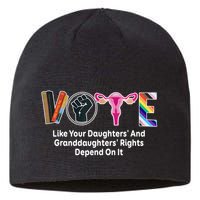 Vote Like Your Daughters And Granddaughters Rights Depend Sustainable Beanie