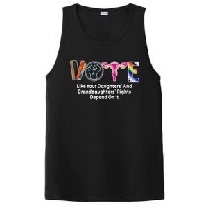 Vote Like Your Daughters And Granddaughters Rights Depend PosiCharge Competitor Tank