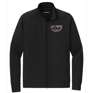 Vote Like Your Daughters And Granddaughters Rights Depend Stretch Full-Zip Cadet Jacket