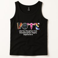 Vote Like Your Daughters And Granddaughters Rights Depend Tank Top