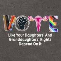 Vote Like Your Daughters And Granddaughters Rights Depend Cotton Canvas Backpack