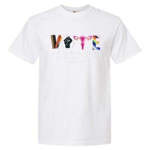 Vote Like Your Daughters And Granddaughters Rights Depend Garment-Dyed Heavyweight T-Shirt