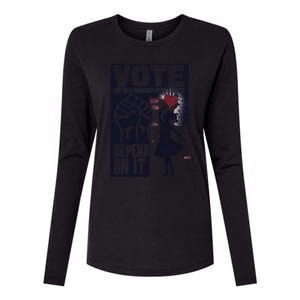 Vote Like Your GranddaughterS Rights Depend On It Sweat Womens Cotton Relaxed Long Sleeve T-Shirt