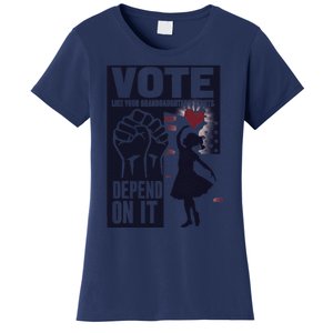 Vote Like Your GranddaughterS Rights Depend On It Sweat Women's T-Shirt