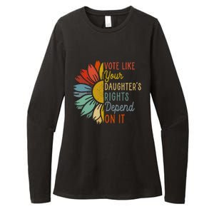 Vote Like Your GranddaughterS Rights Depend On It Womens CVC Long Sleeve Shirt